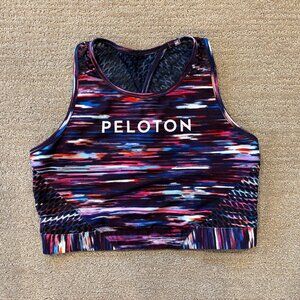 Peloton x WITH Melody High Neck Long Line Sports Bra Size XL Muti-Color